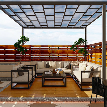 Eden Elegance Pergola (Per Sqft)