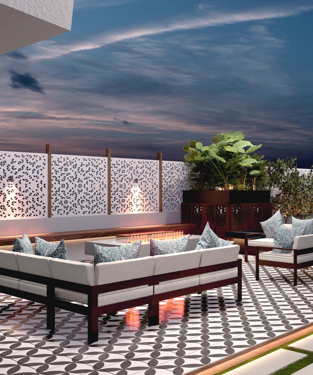 Confidential Canvas Shield Privacy Screen (Per Sqft)