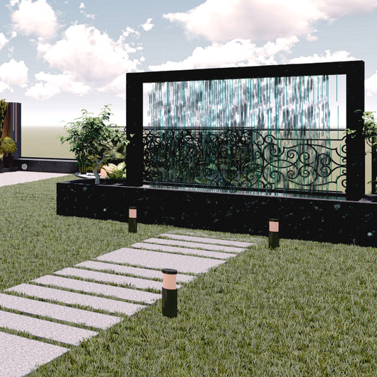 Rain Curtain Fountain (Per RFT)