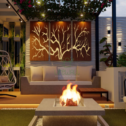Glowing Branches Feature Wall (Per Sqft)